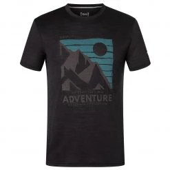 Super.natural - Mountian Adventure Tee - T-shirt en laine mérinos -Sous-vêtements mérinos Soldes supernatural mountian adventure tee t shirt en laine merinos 1