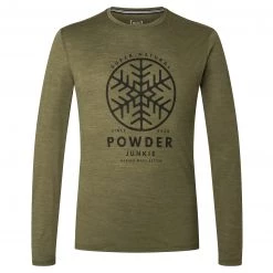 Super.natural - Powder Junkie L/S - Haut à manches longues -Sous-vêtements mérinos Soldes supernatural powder junkie l s haut a manches longues 1