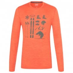 Super.natural - Skiing Bear L/S - Haut à manches longues -Sous-vêtements mérinos Soldes supernatural skiing bear l s haut a manches longues 3