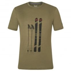 Super.natural - Skiing Gear Tee - T-shirt en laine mérinos 10 Super.natural - Skiing Gear Tee - T-shirt en laine mérinos -Sous-vêtements mérinos Soldes supernatural skiing gear tee t shirt en laine merinos 1