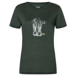 Super.natural - Women's Blossom Boots Tee - T-shirt en laine mérinos -Sous-vêtements mérinos Soldes supernatural womens blossom boots tee t shirt en laine merinos 2