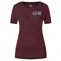 Super.natural - Women's Goggle Tee - T-shirt en laine mérinos -Sous-vêtements mérinos Soldes supernatural womens goggle tee t shirt en laine merinos 1