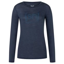 Super.natural - Women's The Essential Logo L/S - Haut à manches longues 13 Super.natural - Women's The Essential Logo L/S - Haut à manches longues -Sous-vêtements mérinos Soldes supernatural womens the essential logo l s haut a manches longues 4